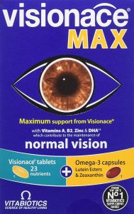 Vitabiotics Visionace Max - 28 Tablets + 28 Capsules